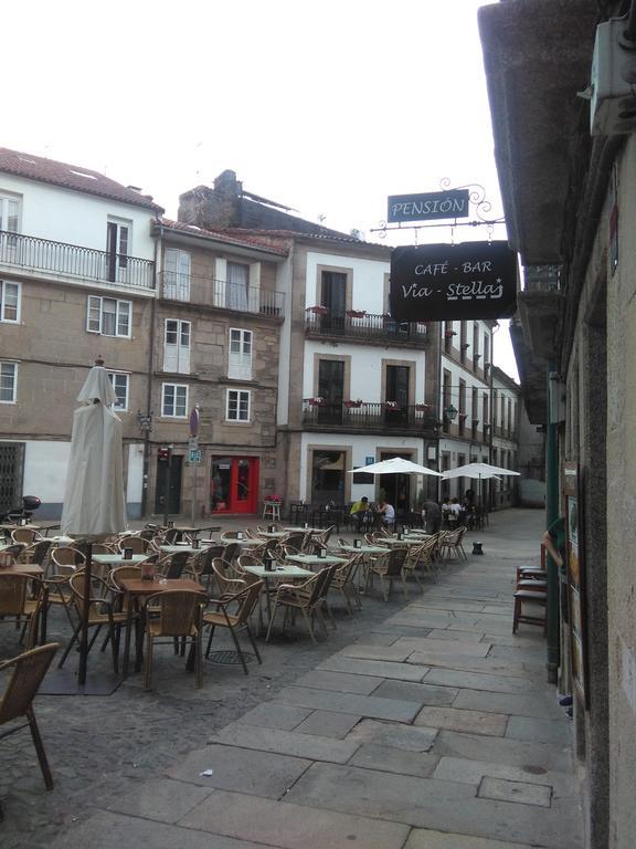 Pension Via-Stella Santiago de Compostela Exterior foto